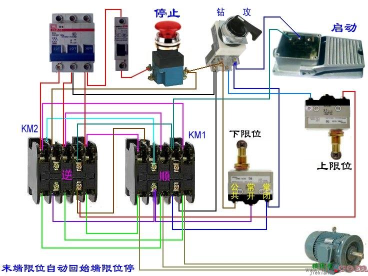 行程开关原理_行程开关的作用_行程开关接线图  第5张