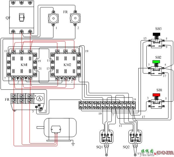 行程开关原理_行程开关的作用_行程开关接线图  第6张