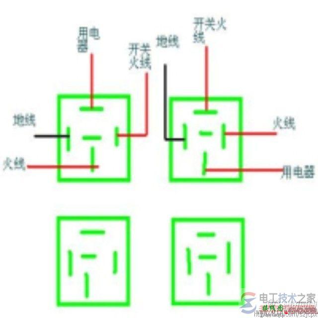 插座接线图_三孔插座接线图_ 一开五孔插座接线图  第1张