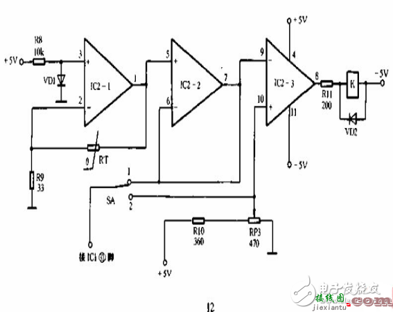 数显温控器电路图大全（五款数显温控器电路设计原理图详解）  第7张
