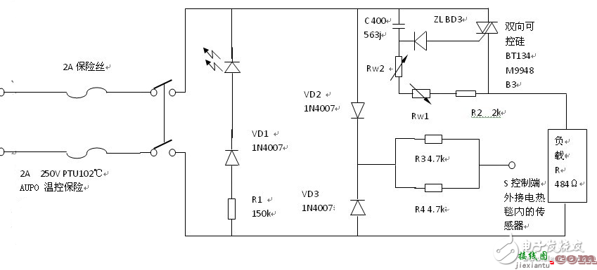 数显温控器电路图大全（五款数显温控器电路设计原理图详解）  第9张