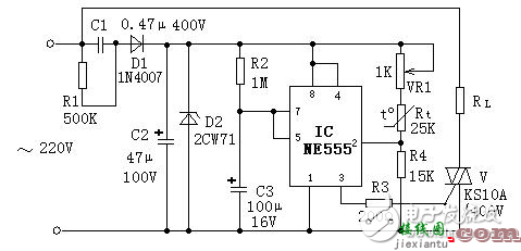 温度控制器电路图大全（六款温度控制器电路设计原理图详解）  第7张