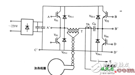 220v感应加热电路图大全（LM339N/串联谐振回路感应加热电路详解） - 信号处理电子电路  第1张