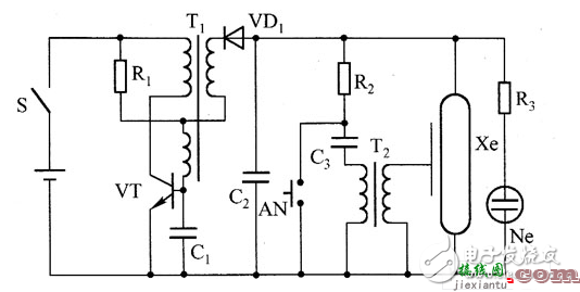 最全的照相机闪光灯电路图大全（十款照相机闪光灯电路图详解） - 闪光灯电路  第13张