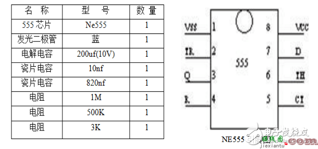 ne555呼吸灯电路图大全（四款ne555呼吸灯电路设计原理图详解） - 555集成电路大全  第4张