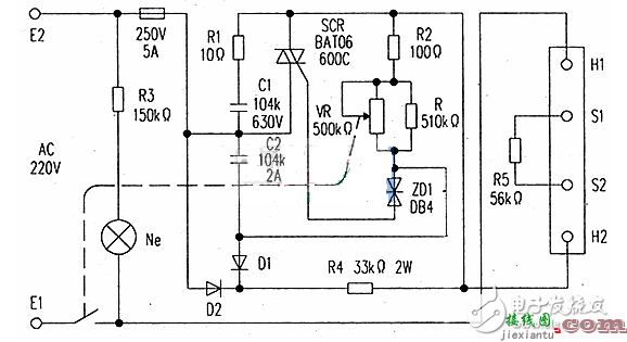 电热毯温控器电路图大全（八款电热毯温控器电路设计原理图详解）  第4张
