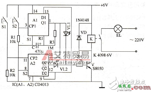 基于cd4013模拟式电容量测量仪  第5张