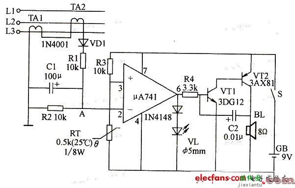 超温报警器电路设计方案汇总（六款模拟电路设计原理图详解）  第6张