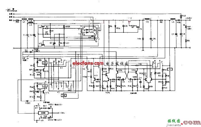 基于自激换流器的-24V稳压电源  第1张