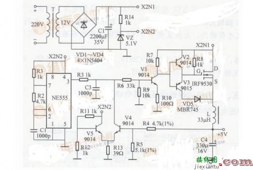 开关稳压电源电路，了解一下？-电路图讲解-电子技术方案  第2张