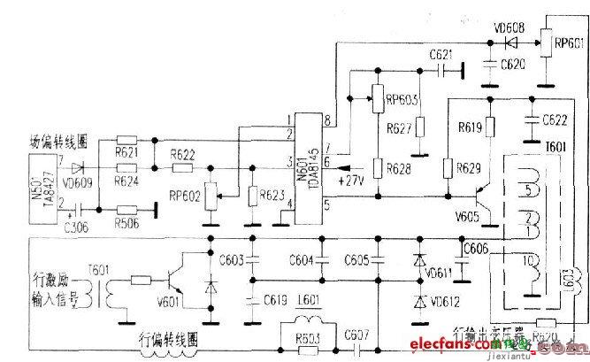 康佳T2987型彩电失真校正电路原  第1张