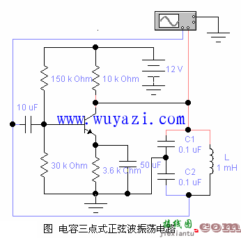 电容三点式振荡器电路-电路图讲解  第8张