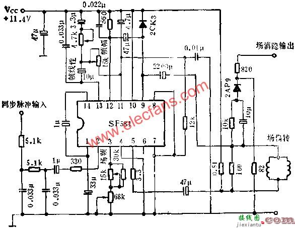SF583伴音电路的应用电路图讲解  第6张