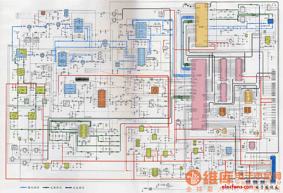 华为A319手机开机电路图讲解  第2张