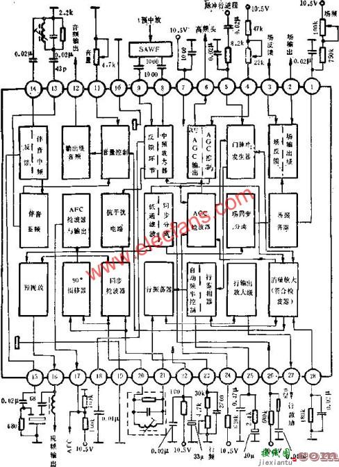 D7680图象中放、伴音电路的应用电  第7张