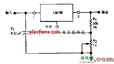 基于LM109的三端可调稳压电路  第1张