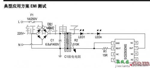 高压线性恒流芯片SM2082EDS性能指标和应用电路-电路图讲解-电子技术方案  第2张