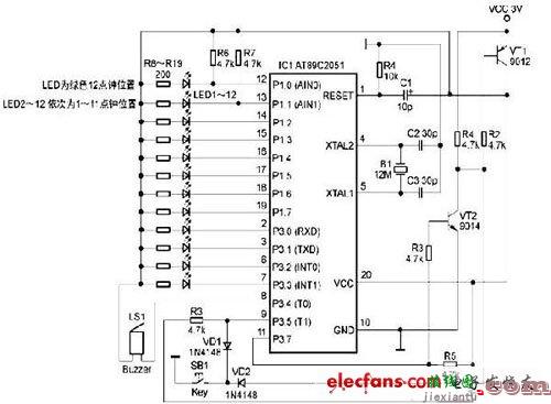 基于AT89C2051单片机制作的厨房  第1张