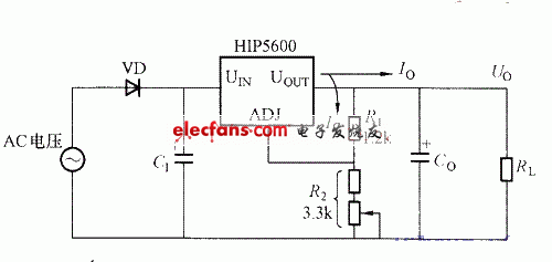 基于HIP5600的直流输入时的电路  第1张