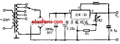 基于DN-35的变压器抽头式稳压器  第1张