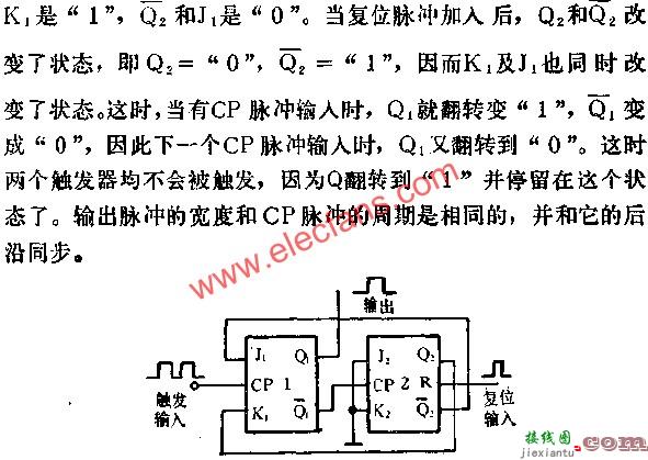 J-K触发器组成多谐振荡器电路图讲解  第1张