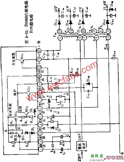 D0689电源集成电路的应用电路图讲解  第1张