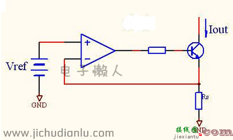 集成运放恒流源电路的效果图演示_基础硬件电路图讲解  第1张