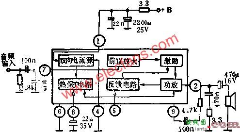 BJ5250伴音集成电路的应用电路图讲解  第7张