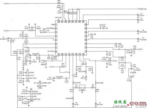 RF2948B为直接序列扩频系统设计的收发器-电路图讲解-电子技术方案  第1张