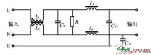 抗电源电磁干扰的EMI滤波器设计原理、结构及使用方法-电路图讲解-电子技术方案  第2张