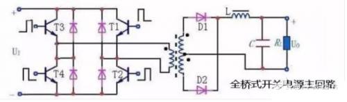 单端正/反激式、推挽式、全桥式、半桥式电路结构-电路图讲解-电子技术方案  第4张