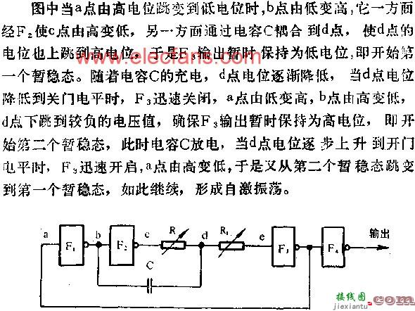 与非门组成振荡电路图  第3张