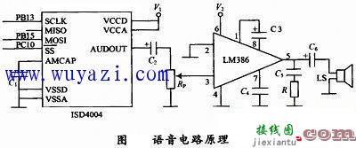 指纹识别汽车防盗系统模块电路图  第2张