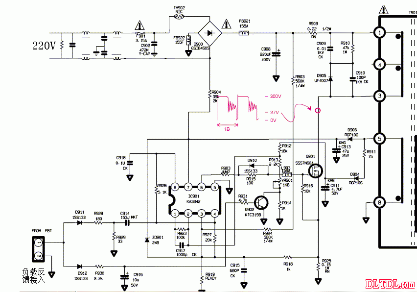 UC3843和uc3842的工作原理  第4张