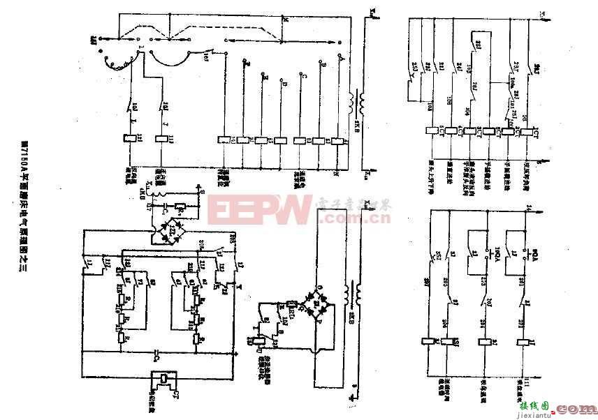 M7150A平面磨床电气原理图  第2张