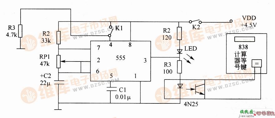 计时器电路图  第1张