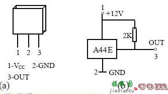 A44霍尔传感器引脚图  第1张