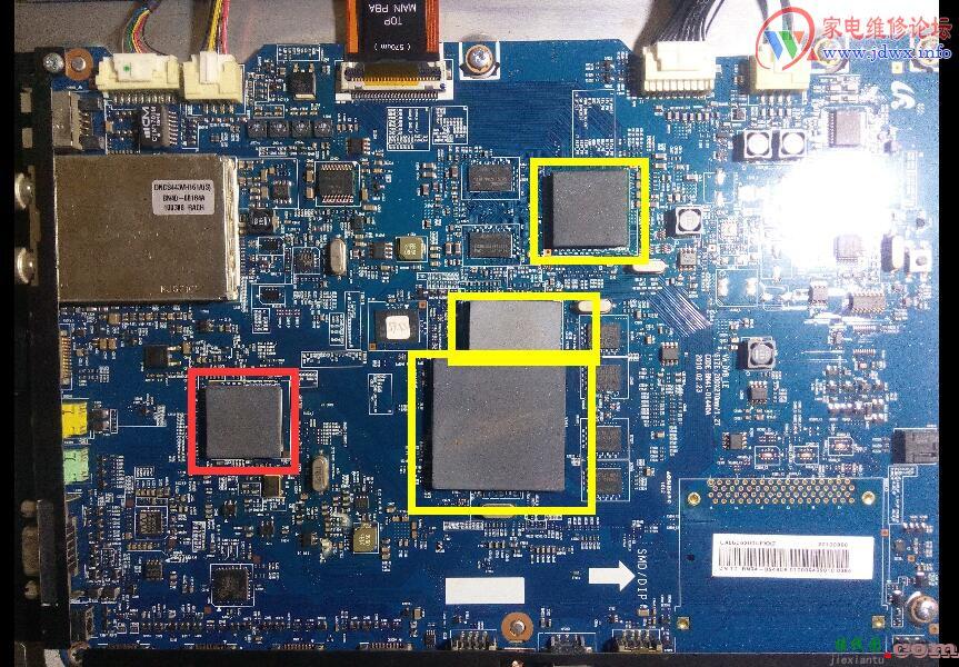 三星UA55C6200UF红灯闪不开机维修实例  第2张