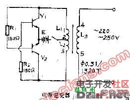 电源逆变器电路图  第1张