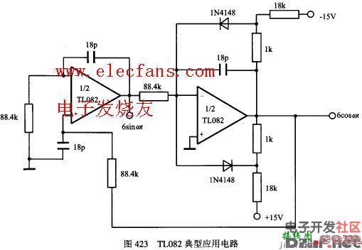 tl082应用电路图  第1张