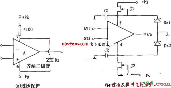 运放电源过压保护电路设计  第1张