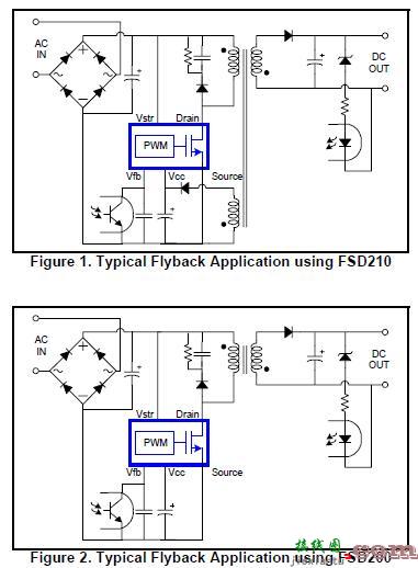 FSD210/FSD200典应用电路  第1张