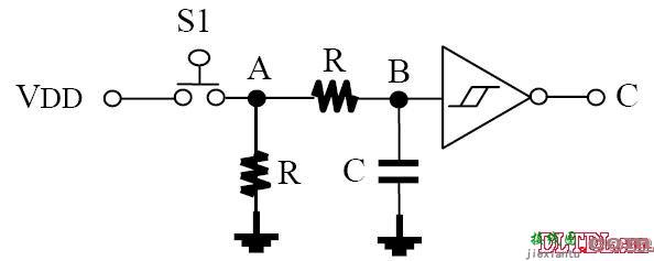 按键消抖电路图解  第1张