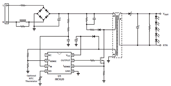 基于iW3620的40W AC  第1张