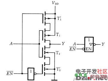 CMOS三态门电路结构  第1张