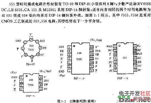 555定时器管脚图引脚图  第1张