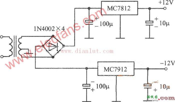 7812稳压电源电路图免费下载  第1张