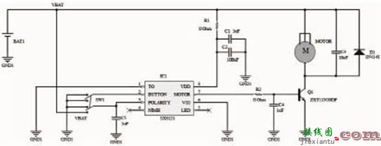 基于SX8121的单节电池马达驱动电路设计及其应用  第2张