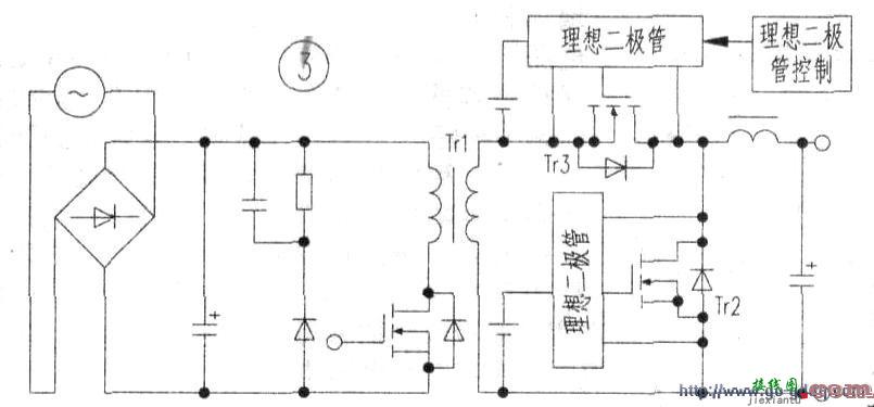 以理想二极管组成的的整流电路  第1张