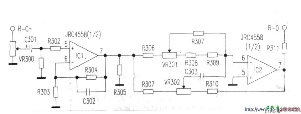 奇声AV-1390功放电路原理分析  第4张